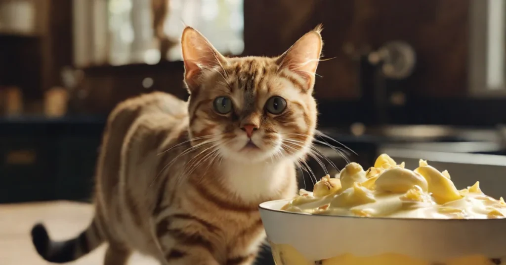 Can cats eat banana pudding